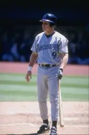 Infielder Matt Williams of the Arizona Diamondbacks in action 1998 Old Photo 11