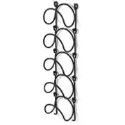 Multifunctional Wall Mounted Bathroom Storage Rack Multi Layer Towel and Wine