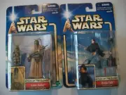 2002 Star Wars Attack of the Clones BOBA FETT & TUSKEN RAIDER Figures New