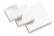 Hoppes Guncare Gun Cleaning Synthetic Patches Ultra-absorbent - For 17-204 Cal 60 Packs White #hp1201