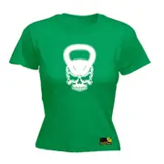Gym Swps Kettlebell Skull - Funny Novelty Womens T-Shirt T Shirt Tshirt