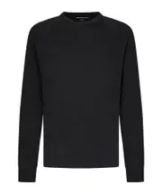 James Perse Vintage French Terry Sweatshirt 1,4,5 Charcoal gray transportation