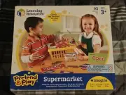 Learning Resources Pretend & Play 93pc Set - Supermarket [Age 3+] BRAND NEW