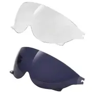 LS2 OF599 Spitfire Inner Motorcycle Helmet Visor Clear Smoke Scooter Drop Down