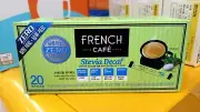 Korean French Cafe Stevia Decaffeinated Coffee Mix (20ea, Free Shipping)