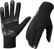 [Cevapro] Women Gloves Lightweight Winter Gloves Touch Screen Gloves Warm Gloves Liner Under Thicken Winter Gloves for Running