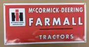 McCORMICK-DEERING TRACTOR - BANNER- 24" X 12"