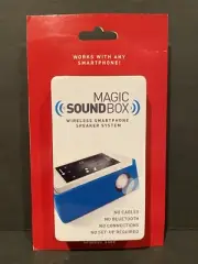 Sunpak Magic Sound Box for Smartphones Wireless Speaker Portable Green Brand New