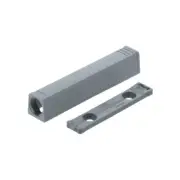 Blum TIP-ON In-Line Adapter Plate for Large Doors - Gray - 956A1201