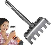 Electrical Box Hole Cutter | Drywall Outlet Cutout Tool | Stainless Steel Square Hole Puncher, Creative Junction Box Cutout Saw for Woodworking Electrical Work