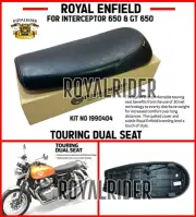 Fits Royal Enfield TOURING DUAL SEAT For INTERCEPTOR 650 & GT 650 (for: Royal Enfield)