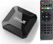CHROX Android TV Box 13.0,G96mini 4GB RAM 64GB ROM RK3528 Quad-Core Cortex-A53 CPU Mali-G31 MP2 3D 8K TV Box Support Wifi6 2.4Ghz/5.0Ghz Dual Band WiFi BT5.0 Set-Top Box,4gb+32gb
