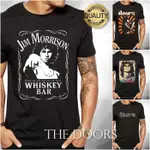 THE DOORS JIM MORRISON T 恤搖滾樂隊復古經典 T 恤 DISTRO PREMIUM