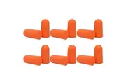 6 Pairs Safetyware Disposable PU Soft Foam Ear Plugs Noise Reduction Cancelling for Work Sleeping Bulk HP-101 Easy Fit