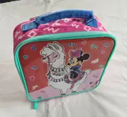 Disney Minnie Mouse Llama Printed Insulated Lunch Box Cooler Bag New