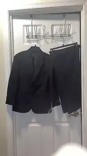 Dockers dress boys 2pcs black jacket and pant set 14 husky