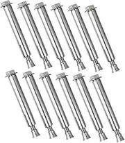 GAROZATION 12pcs Expansion Bolts for Speed Bumps Heavy Duty Traffic Bump Screws for Secure Fixation Parking Garages Schools Driveways Quick Easy Installation Portable Design