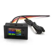 DC4-30V 10/50/100A Digital Power Energy Meter Voltmeter Ammeter Watt Kwh temp
