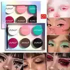 6Color/Set Technicolour Eyebrow Palette Neon Face Paint Colored Makeup Brows