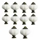 10x white ceramic furniture knobs furniture handles cupboard knob furniture knob