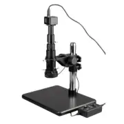 AmScope 11X-80X Industrial Single Zoom Inspection Microscope + 5MP USB Camera