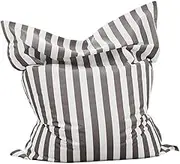 Sqaure Floating Bean Bag for Pool - Pool Floating Bean Bag - Outdoor Indoor Comfortable Large Bean Bag Chair Big - Sqaure Swimming Pool Floating Pillow Sac Pouf Cover No Filler (Color : Light Grey-st