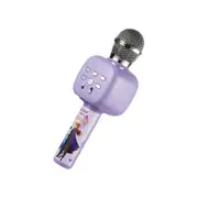 Frozen Karaoke Microphone with Bluetooth Connectivity