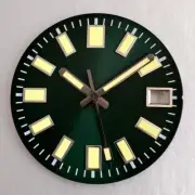 29mm Sunburst Green Watch Dial C3 Lume Hand Fit 62MAS NH35 Automatic Diver Watch