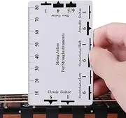 Guitar String Height Gauge, Lightweight String Height Gauges, Luthier Repair Tool, Setup Tools, Electric Guitar Parts for Acoustic Guitar Bass Mandolin Banjo