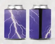 Lightning Personalised Stubby Holder Can Cooler