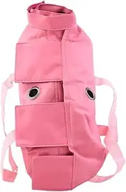 JISADER Portable Cat Carrier for Grooming, Multi-Use Bag for Nail Trimming and Ear Cleaning, Pink, as described
