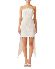 Elliatt Florian Bow Mini Dress