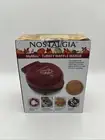 NEW Sealed MyMini Turkey Waffle Maker, 5" Compact Size Red Color