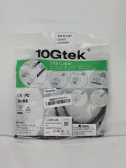 2 Packs Mini SAS Cable SFF-8087 to SFF-8087, 36Pin 100Ohms 0.5 ~1 Meter