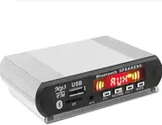 5V MP3 WMA Bluetooth Decoder Board with Aluminium Shell Box Support USB/TF/FM Audio Module Call Recording Colour Screen