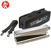 Hohner Orchestra Series BASS 78 "The Big Bass" Chromatic Harmonica with Case