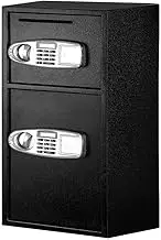 Security Safe Box Double Door Fireproof Waterproof Home Office Storage Solution