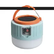 Ozoffer Portable LED Solar Camping Light Lantern Outdoor Tent Lamp USB Rechargeable
