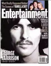December 2001 George Harrison Beatles Entertainment Weekly #630 Mint Newsstand