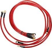Gatuida 5pcs Audio Cables Subwoofer Cable for Car Speakers Stereo Audio Wire Replacement