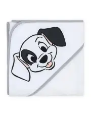[Disney] Cuddly Soft Hooded Bath Towel in White