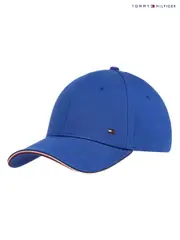 Tommy Hilfiger Blue 100% Cotton 6 Panel Cap (F54729) | $104