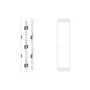 3M Double Sided Clear 1522 Daily Wear 3/4" X 3" Straight Tape Wig Toupee 108 PCS