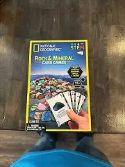 National Geographic Rock and Mineral Card Games