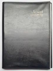 2025-2026 Financial Year Diary Cumberland Norwich A4 Day to Page Black 41SFY2526