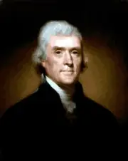 Thomas Jefferson Portrait By Rembrandt Peale Painting Paint By Numbers Kit DIY