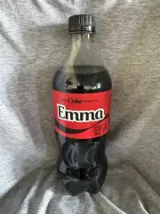 Share a Coke with Emma 2025 Personalized Gift Coca Cola Bottle 20oz Zero