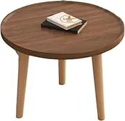 Practical Density Fiberboard Coffee Table Round Coffee Table Easy to Clean Coffee Table Suitable for Bedroom Balcony Coffee Table Sturdy