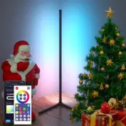 RGB Corner Floor Lamp - 5.25FT Smart LED Corner Lamp with App and Remote Cont...