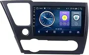 Android 8.1 Car Stereo Radio 9" GPS Navigator with Canbus DVD Player Compatible for Honda Civic from 2014 to 2017 Support Bluetooth/USB/DAB/DVR/WiFi/AUX/Mirror Link/Steering Wheel.
